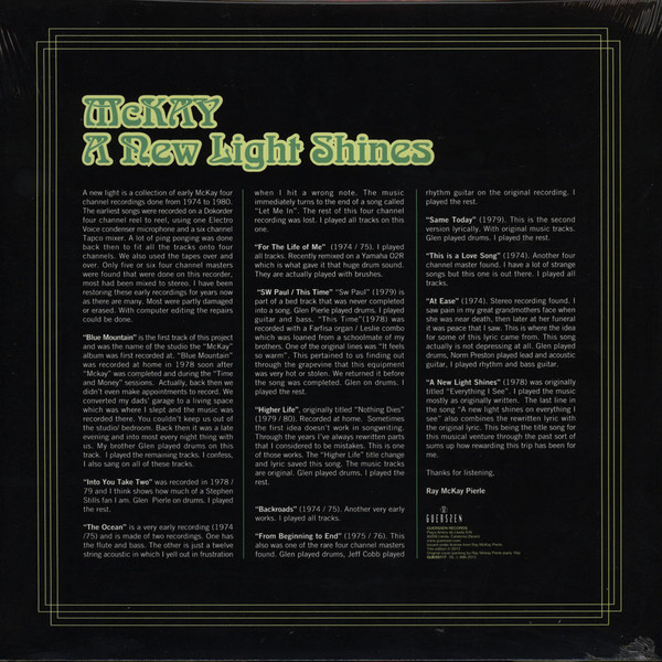 McKay - A New Light Shines | Guerssen (GUESS117) - 2