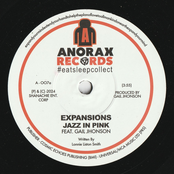 Jazz In Pink Feat. Gail Johnson - Expansions | Anorax Records (A-007)