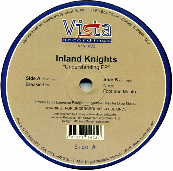 Inland Knights - Understanding EP | Vista Recordings (VIS-002) - main