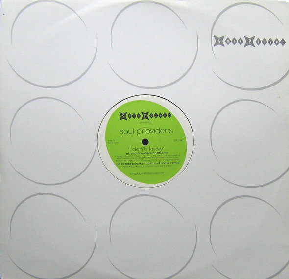 Soul Providers - I Don't Know | Sure Player (SPDJ 006) - main