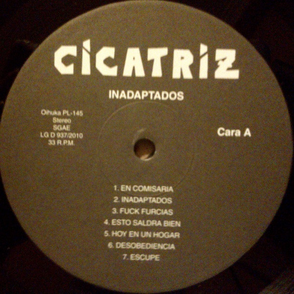 Cicatriz - Inadaptados | Oihuka (PL 145) - 3