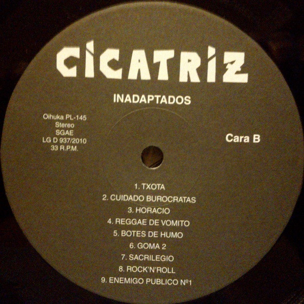 Cicatriz - Inadaptados | Oihuka (PL 145) - 4