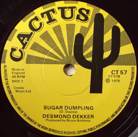 Desmond Dekker - Israelites | Cactus (CT 57) - 2