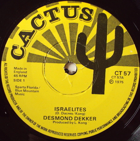 Desmond Dekker - Israelites | Cactus (CT 57) - main