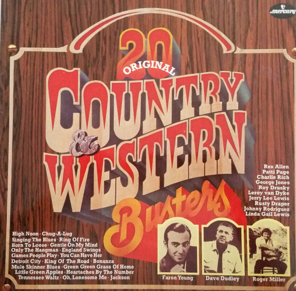 Various - 20 Original Country & Western Busters | Mercury (9299 043) Various - 20 Original Country & Western Busters | Mercury (9299 043)
