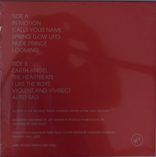 Activity - Unmask Whoever | Western Vinyl (WV198) Activity - Unmask Whoever | Western Vinyl (WV198)