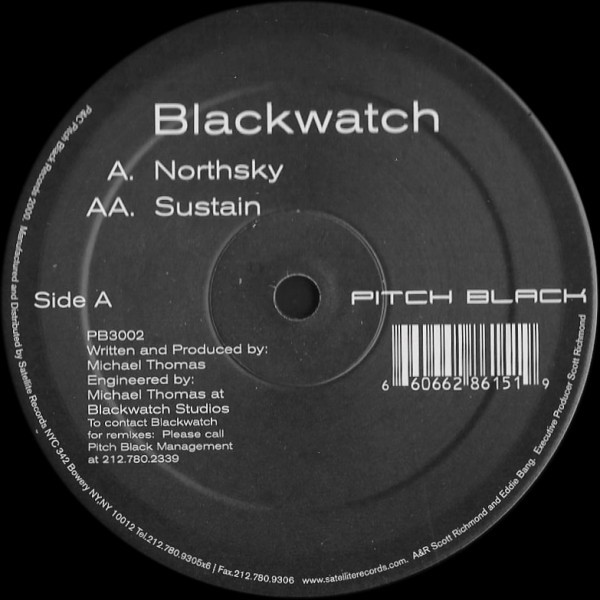 Blackwatch - Northsky / Sustain | Pitch Black (PB3002)