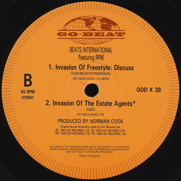 Beats International - Dub Be Good To Me | Go! Beat (GODX 39) - 4