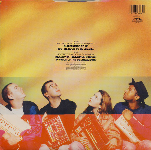 Beats International - Dub Be Good To Me | Go! Beat (GODX 39) - 2