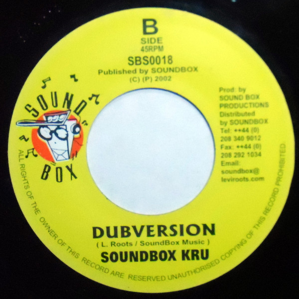 Levi Roots - Blessed Love | Sound Box (SBS0018)