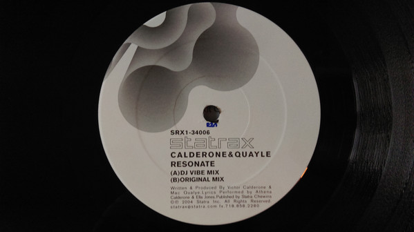 Calderone & Quayle - Resonate | Statrax (SRX1-34006) - 2