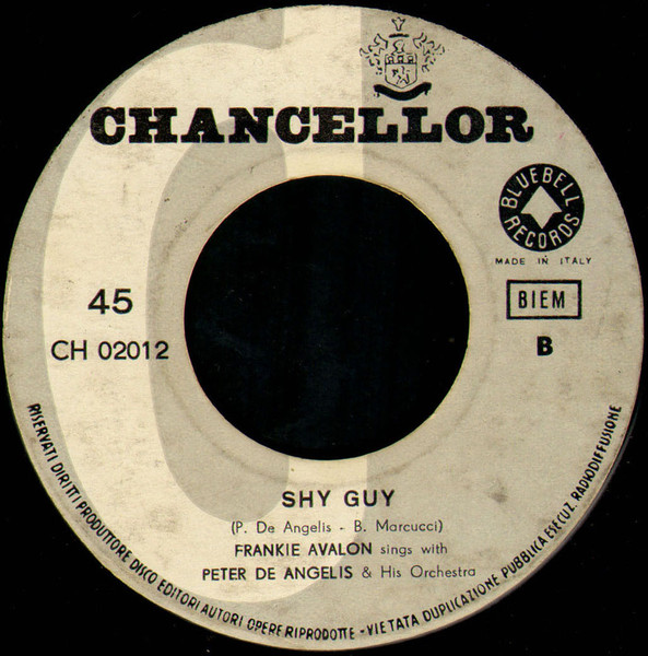 Frankie Avalon - Venus | Chancellor (CH 02012) - 3