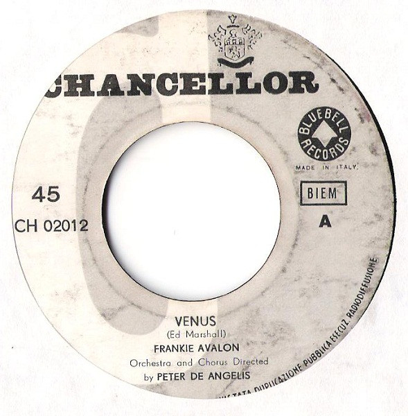Frankie Avalon - Venus | Chancellor (CH 02012) - 4