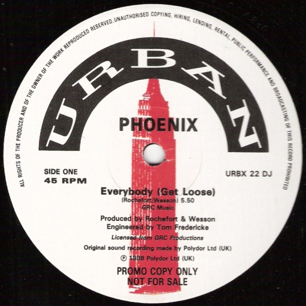 Phoenix - Everybody (Get Loose) | Urban (URBX 22 DJ)