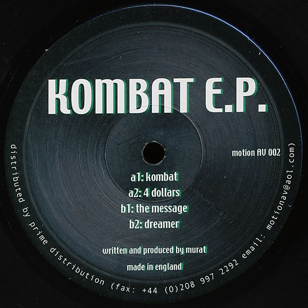 Murat - Kombat EP | Motion (Motion AV 002)