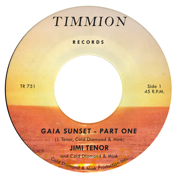 Jimi Tenor And Cold Diamond & Mink - Gaia Sunset | Timmion Records (TR 751) - 3