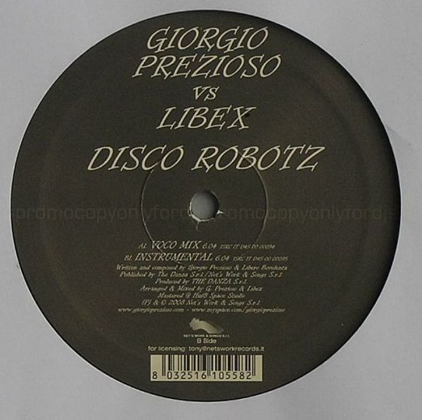 Giorgio Prezioso vs. Libex - Disco Robotz | Net's Work International (NWI 292 Mix 2008) - main