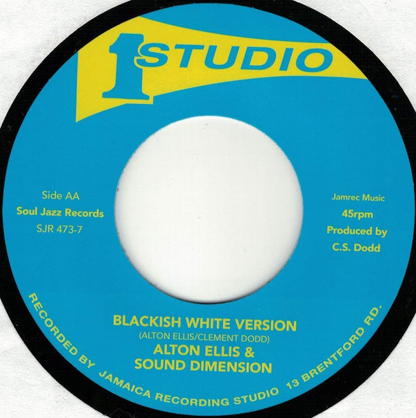 Alton Ellis / Alton Ellis & Sound Dimension - Blackish White / Blackish White Version | Studio One (none)