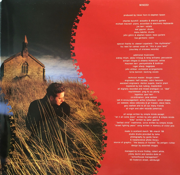 Simple Minds - Street Fighting Years | Virgin (MINDS1) - 2