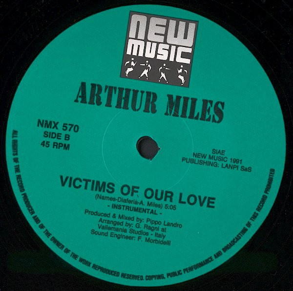 Arthur Miles - Victims Of Our Love | New Music International (NMX  570) - 4