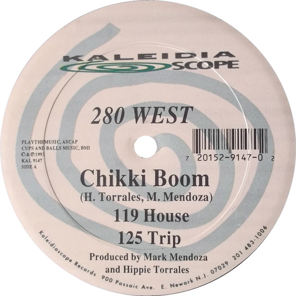 280 West - Chikki Boom | Kaleidiascope Records (KAL 9147)