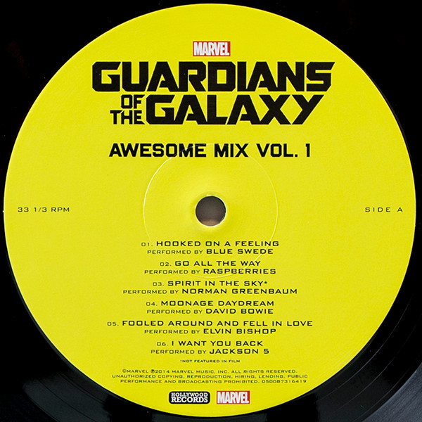 Various - Guardians Of The Galaxy Awesome Mix Vol. 1 | Hollywood Records (050087316419) - 4 Various - Guardians Of The Galaxy Awesome Mix Vol. 1 | Hollywood Records (050087316419) - 4