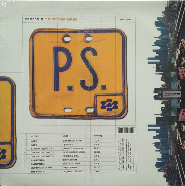 Various - Paradigm Shift | Statra Recordings (STATLP2000) - main