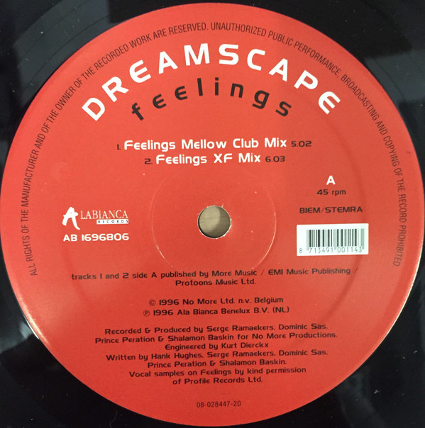 Dreamscape - Feelings | Alabianca Records (AB 1696806)