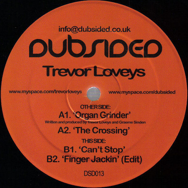 Trevor Loveys - Organ Grinder | Dubsided (DSD013)