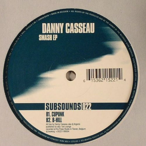 Danny Casseau - Smash EP | Subsounds (SU1522) - 2