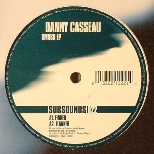 Danny Casseau - Smash EP | Subsounds (SU1522)
