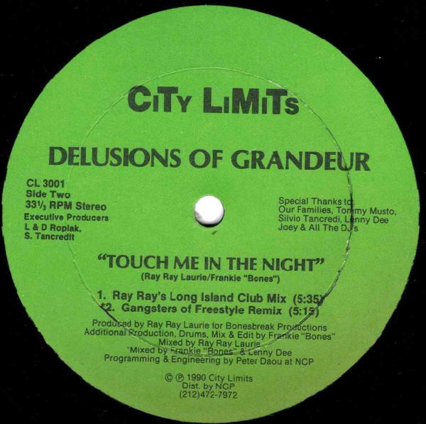 Delusions Of Grandeur - Touch Me In The Night | City Limits (CL 3001) - 2 Delusions Of Grandeur - Touch Me In The Night | City Limits (CL 3001) - 2