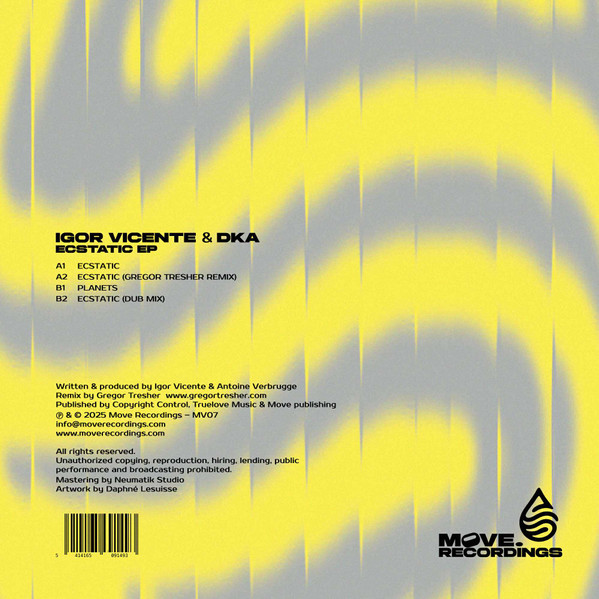Igor Vicente & DKA - Ecstatic | Move Recordings (MV07) - 2