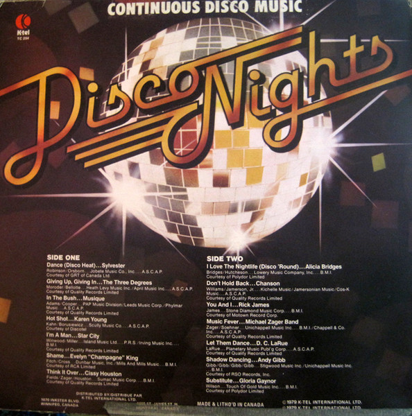 Various - Disco Nights (Continuous Disco Music) | K-Tel (TC-254) - 2 Various - Disco Nights (Continuous Disco Music) | K-Tel (TC-254) - 2