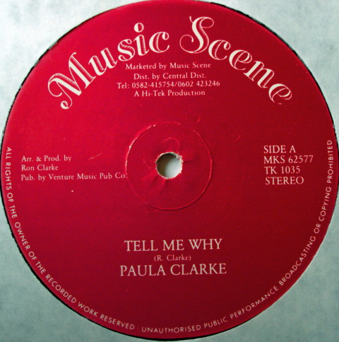 Paula Clarke - Tell Me Why / It's All Over | Music Scene (MKS 62577)