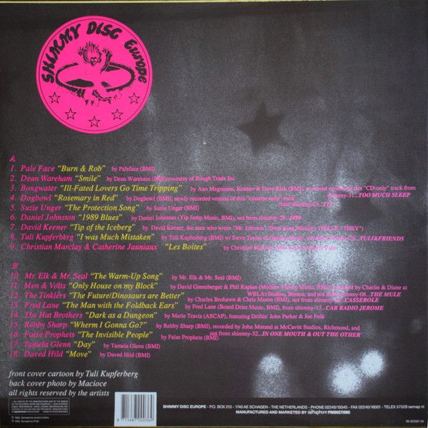 Various - What Else Do You Do? (A Compilation Of Quiet Music) | Shimmy Disc Europe (SDE 9021) - 2 Various - What Else Do You Do? (A Compilation Of Quiet Music) | Shimmy Disc Europe (SDE 9021) - 2