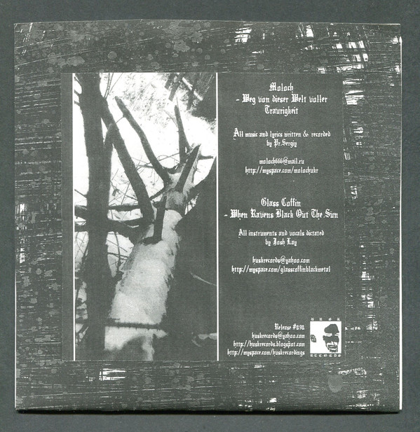 Moloch & Glass Coffin - Moloch / Glass Coffin | Husk Records (H#090) - 2 Moloch & Glass Coffin - Moloch / Glass Coffin | Husk Records (H#090) - 2
