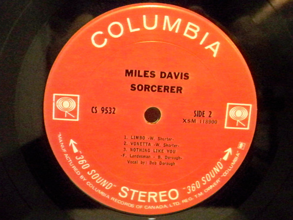 Miles Davis - Sorcerer | Columbia (CS 9532) - 4