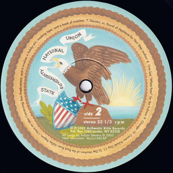 Sufjan Stevens - Illinois | Asthmatic Kitty Records (AKR 014) - 11 Sufjan Stevens - Illinois | Asthmatic Kitty Records (AKR 014) - 11