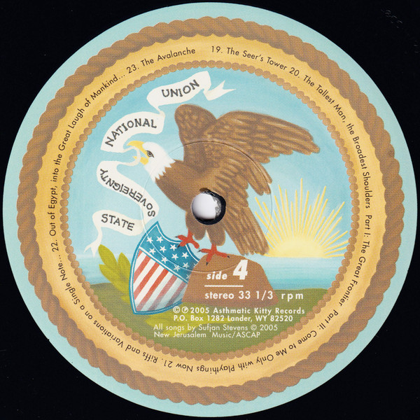 Sufjan Stevens - Illinois | Asthmatic Kitty Records (AKR 014) - 13 Sufjan Stevens - Illinois | Asthmatic Kitty Records (AKR 014) - 13