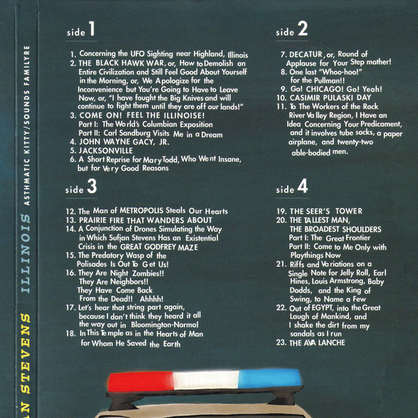 Sufjan Stevens - Illinois | Asthmatic Kitty Records (AKR 014) - 17 Sufjan Stevens - Illinois | Asthmatic Kitty Records (AKR 014) - 17