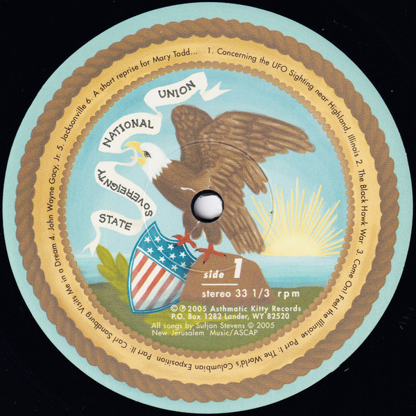 Sufjan Stevens - Illinois | Asthmatic Kitty Records (AKR 014) - 10 Sufjan Stevens - Illinois | Asthmatic Kitty Records (AKR 014) - 10