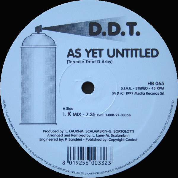 D.D.T. - As Yet Untitled | Heartbeat (HB 065) - main