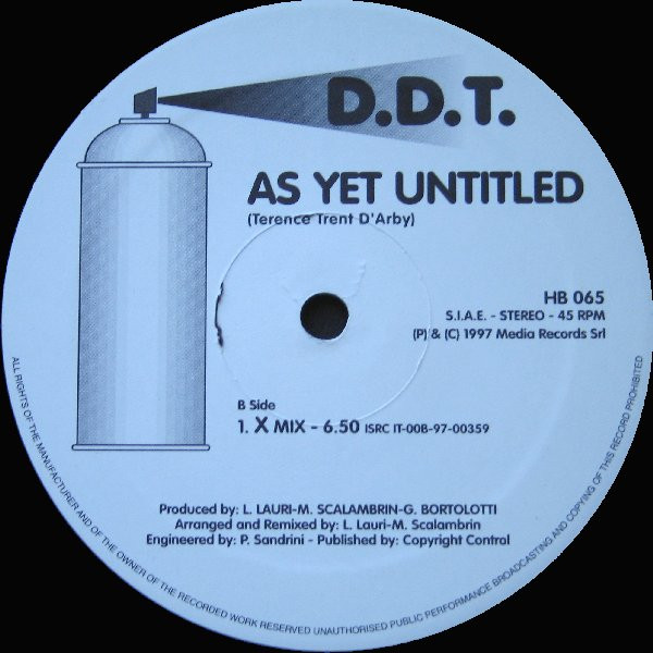 D.D.T. - As Yet Untitled | Heartbeat (HB 065) - 2