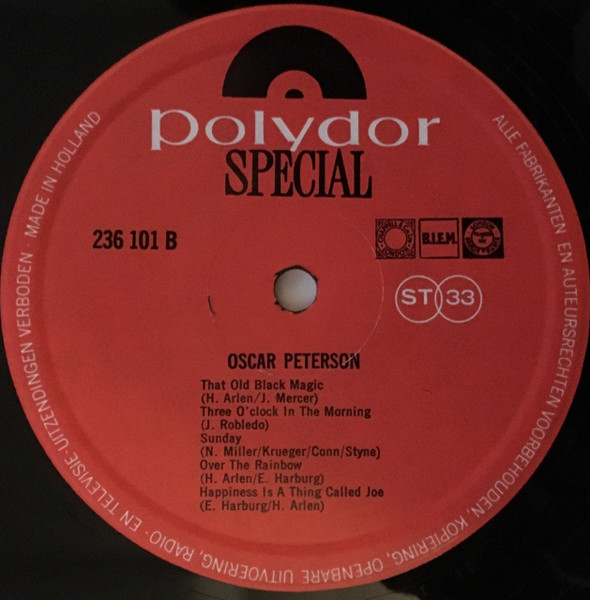 Oscar Peterson - Oscar Peterson | Polydor (236 101) - 4
