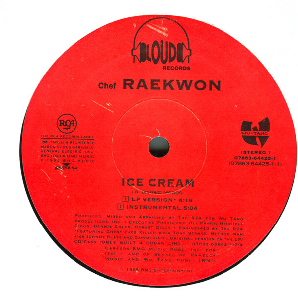 Raekwon - Ice Cream / Incarcerated Scarfaces | Loud Records (07863-64425-1) - 4