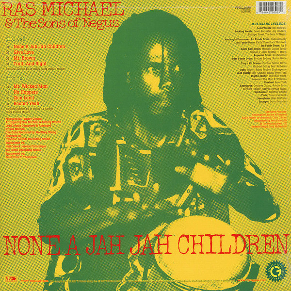 Ras Michael & The Sons Of Negus - None A Jah Jah Children | VP Records (VPRL2608)