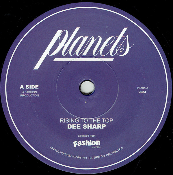 Dee Sharp - Rising To The Top | Planets (PLAO1)