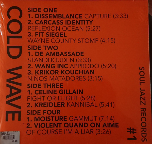 Various - Cold Wave #1 | Soul Jazz Records (SJR LP483C) - 2