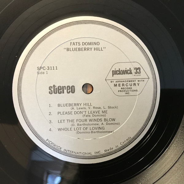 Fats Domino - When My Dreamboat Comes Home / Blueberry Hill (2LP) [Vinyl] | Pickwick/33 Records (PTP-2031) - 3